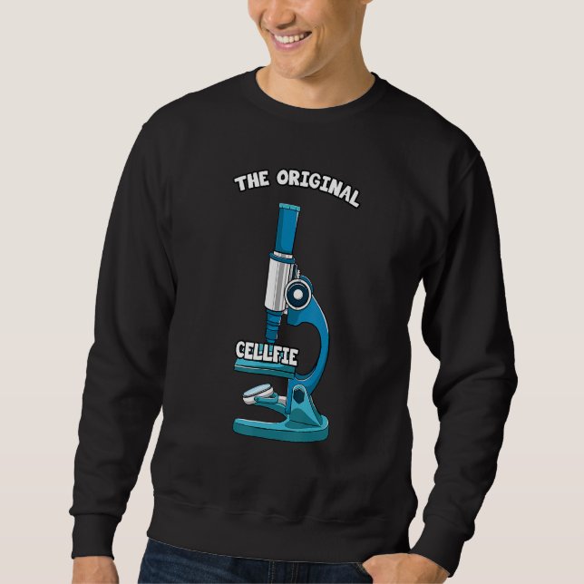 Sweatshirt Funky L'Original Cellfie Biologie Science Microbi (Devant)