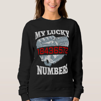 Sweatshirt Funny 18436572 Auto mécanicien V8 Muscle de tir de