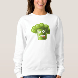 Sweatshirt Funny Broccoli Crazy Plante végétarien Vegetarian