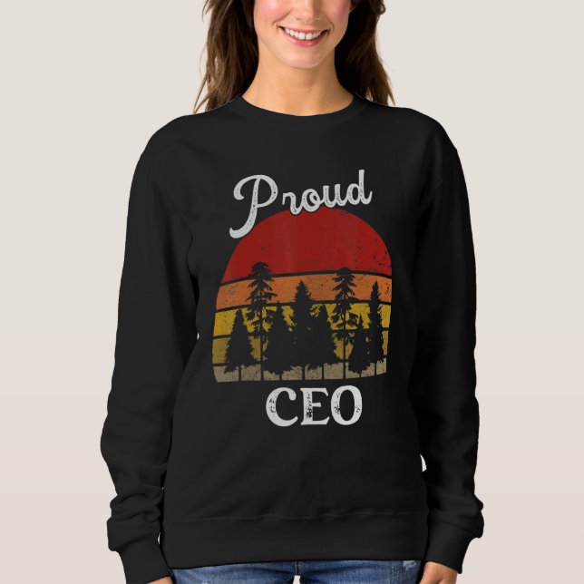 Sweatshirt Funny Ceo Shirts Job Title Professions_1 (Devant)