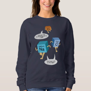 Sweatshirt Funny Chimie Jeu de table périodique