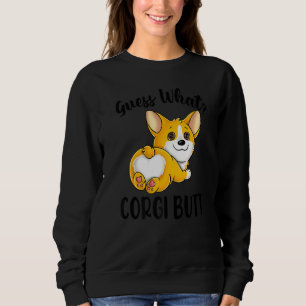 Sweatshirt Funny Corgi Guess Jote Chien Gallois Chien Chien C