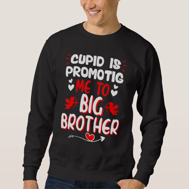 Sweatshirt Funny Cupid Valentines Cool De La Journée Bientôt  (Devant)