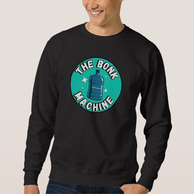 Sweatshirt Funny Cute the bonk machine /Free Palestine design (Devant)