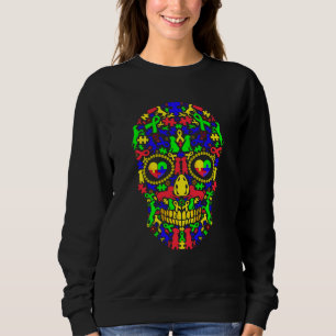 Sweatshirt Funny Dalmatien Chien Sensibilisation sur l'autism