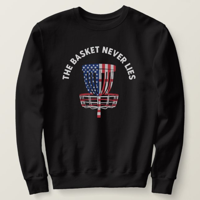 Sweatshirt Funny Disque Golf Ultimate Frisbee Lover (Design devant)