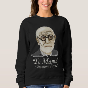 Sweatshirt Funny Freud Psychologie