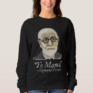 Sweatshirt Funny Freud Psychologie