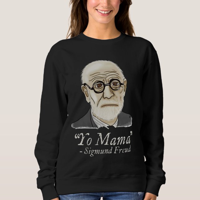 Sweatshirt Funny Freud Psychologie (Devant)