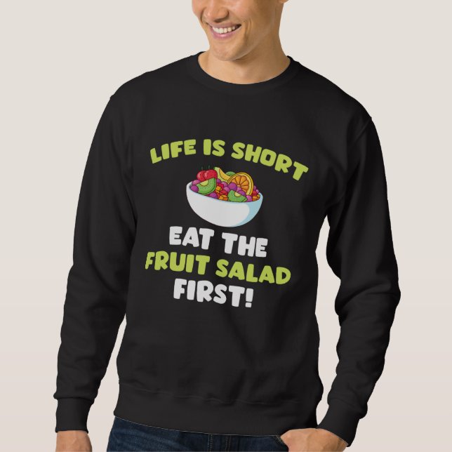 Sweatshirt Funny Fruit Salad Costume For Fruits Lovers (Devant)