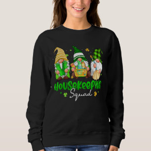 Sweatshirt Funny Gnome Housekeeper Squad St Part