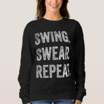 Sweatshirt Funny Golf pour femmes<br><div class="desc">Funny Golf pour femmes</div>
