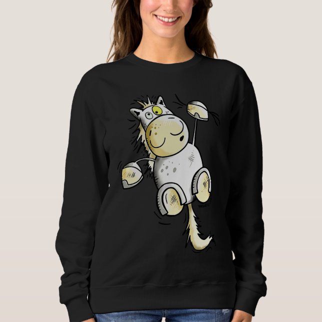 Sweatshirt Funny Horse For Horse Friends And Horseback Riders (Devant)