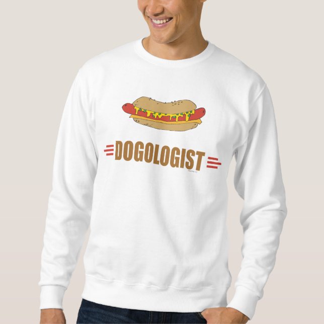Sweatshirt Funny Hot Dog (Devant)