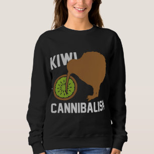 Sweatshirt Funny Kiwi Cannibalisme Oiseau Cannibaliste Oiseau