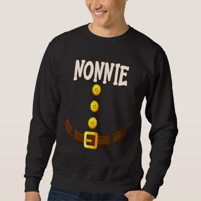 Sweatshirt Funny Nonnie Christmas Gnome Nwarf Matching Elf Co (Devant)