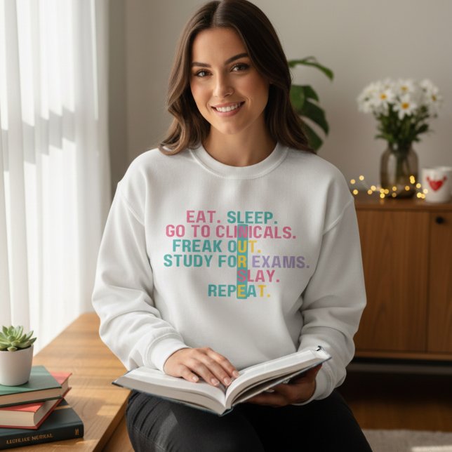 Sweatshirt Funny Nursing School Shirt | Student Nurse Tee (Funny Nursing School Shirt | Student Nurse Tee)