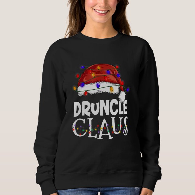 Sweatshirt Funny Père Noël Nonnie Claus Famille de jumelage d (Devant)