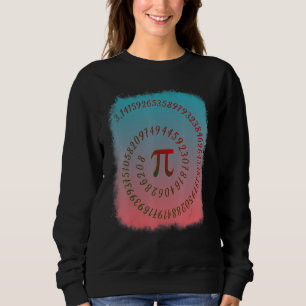 Sweatshirt Funny Pi Spiral 3 14 Symbole Math Enseignant G
