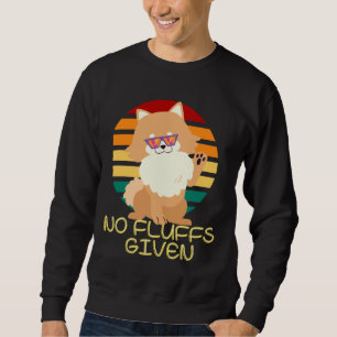 Sweatshirt Funny Retro Amoureux de les chiens Poméraniens Pas