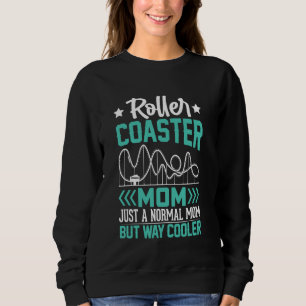 Sweatshirt Funny Roller Dessous de verre Maman Thème Park Rol
