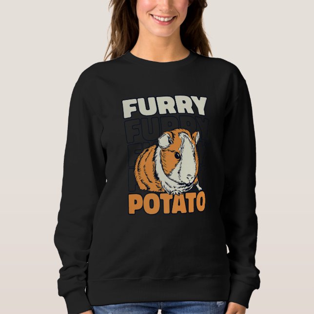Sweatshirt Furry Potato Guinea Pig Long Hair Short Hair Guine (Devant)