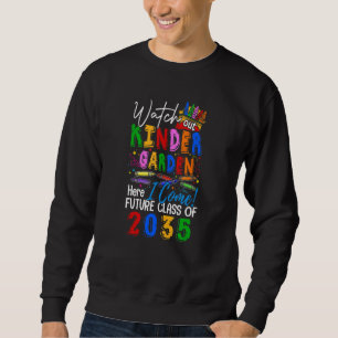 Sweatshirt Futur Classe De 2035 Attention maternelle Ici I