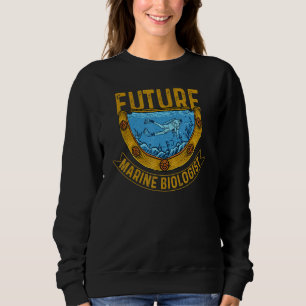 Sweatshirt Futur étudiant en biologie marine de l'océan de la