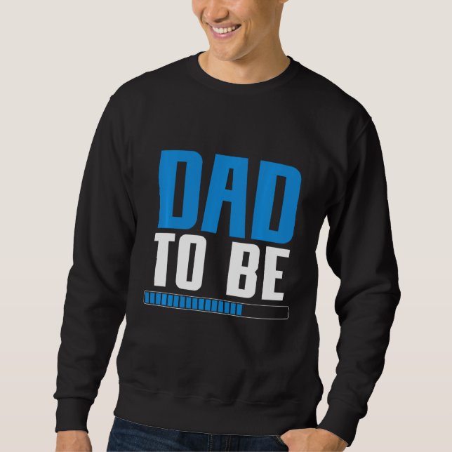 Sweatshirt Futur Faire-part De Grossesse Papa Papa Sera Preg (Devant)