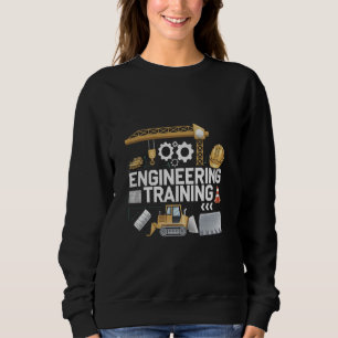 Sweatshirt Futur ingénieur garçon ingénieur afro-américain en
