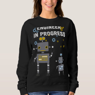 Sweatshirt Futur Ingénieur Robotique Robot Ingénieur En Progr