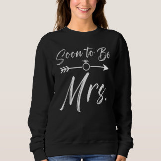 Sweatshirt Futur Mme Engagement Mariage Enterrement de Vie de