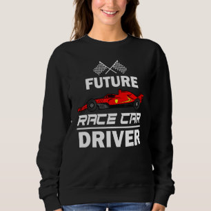 Sweatshirt Futur Pilote De Voiture De Course Pour Enfants Rac