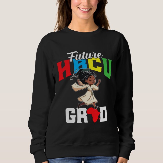 Sweatshirt Future HBCU Grad History Black College Youth Kids (Devant)