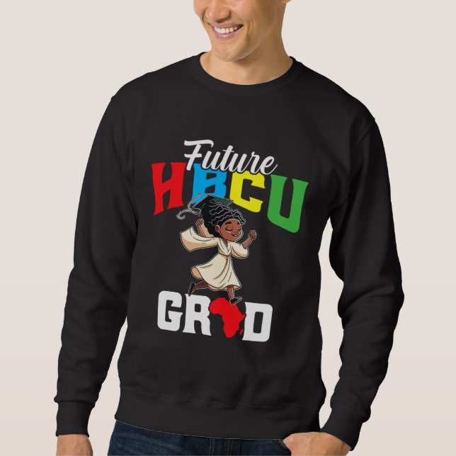 Sweatshirt Future HBCU Grad History Black College Youth Kids (Devant)