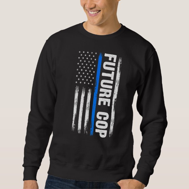 Sweatshirt Futurs policiers policiers policiers (Devant)