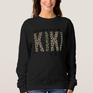 Sweatshirt G Et D Kiki De La Fête des Mères Leopard Camo