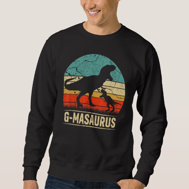Sweatshirt G Masaurus T Rex Dinosaur G Ma Saurus Family Match (Devant)