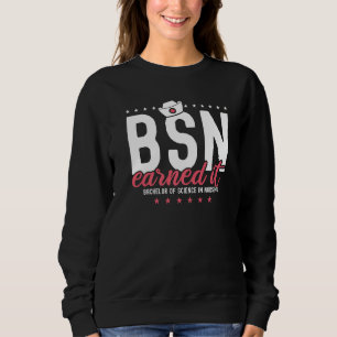 Sweatshirt Gagné Il Infirmière Bsn Rn Bacheliers De Science E