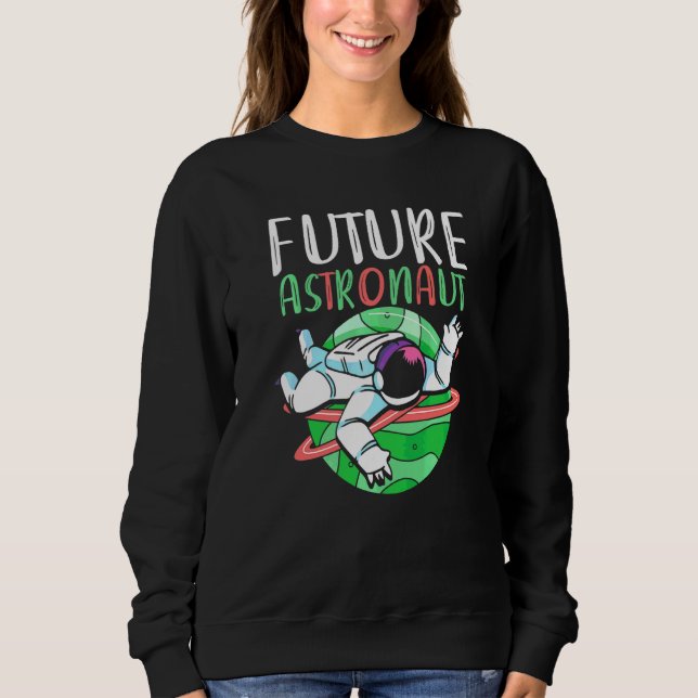 Sweatshirt Galaxie Planète Espace Extérieur Science Univers F (Devant)
