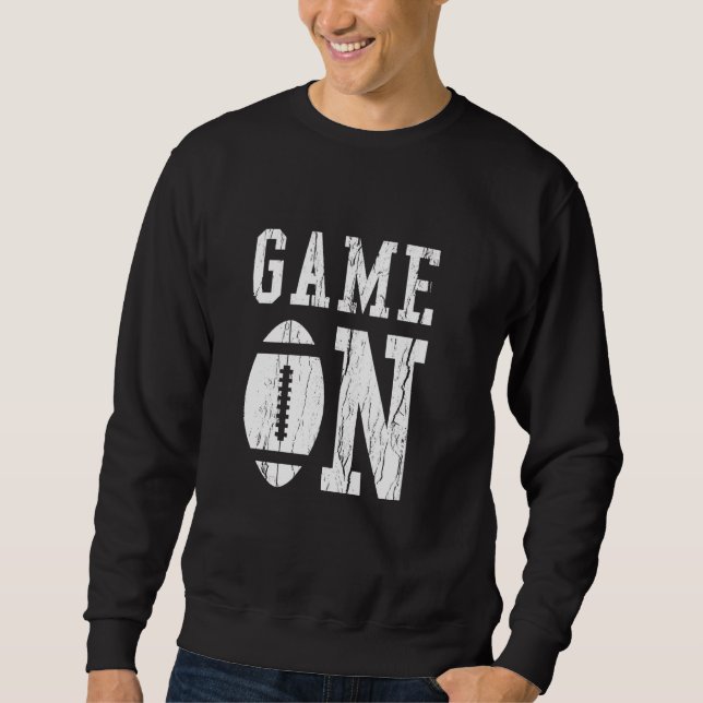 Sweatshirt Game On - Football Américain, Sports Etats-Unis, I (Devant)