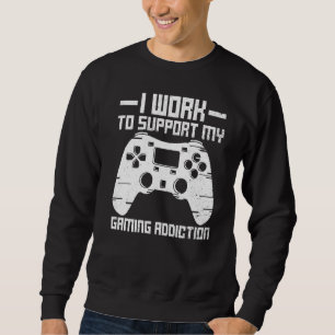 Sweatshirt Gamer En Ligne Pour Un Contrôleur Nerd