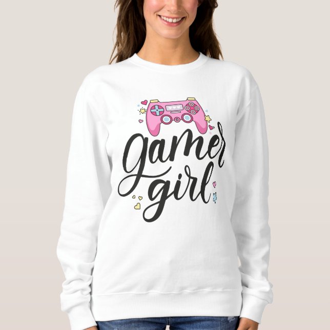 Sweatshirt Gamer fille (Devant)