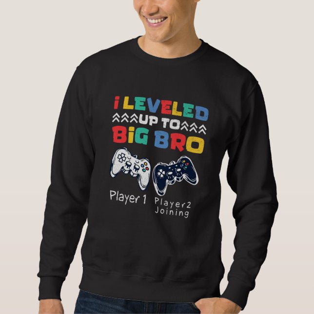 Sweatshirt Gamer New Brother Pour Jeu Vidéo Big Brother (Devant)