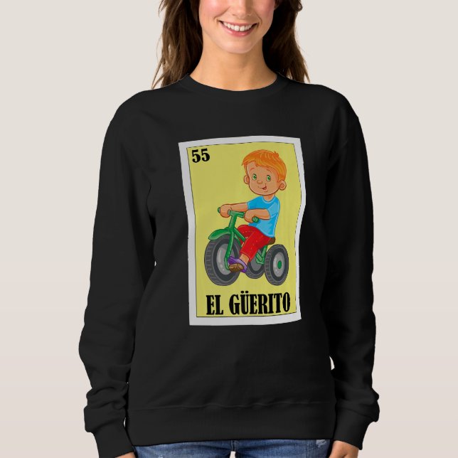 Sweatshirt Gamin blond mexicain  El Guerito  1 (Devant)
