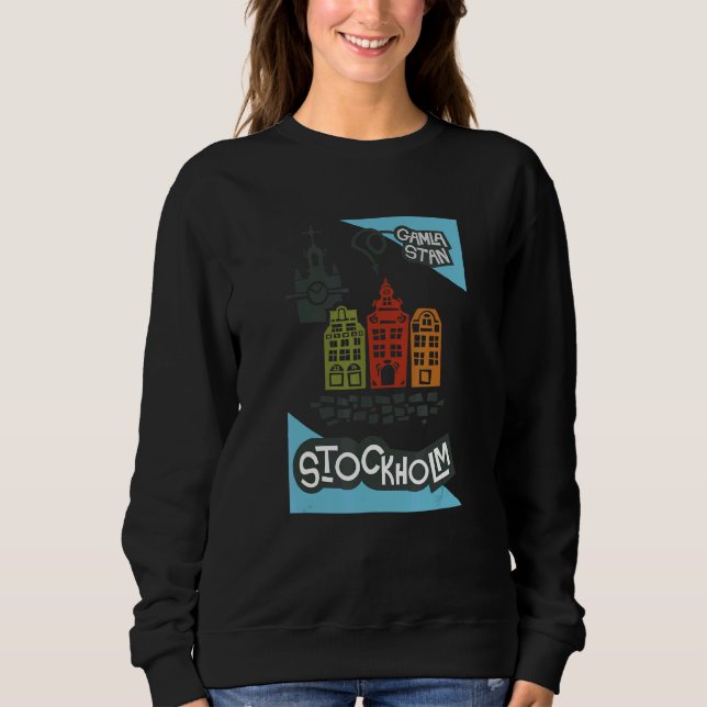 Sweatshirt Gamla Stan Stockholm (Devant)