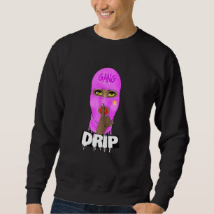 Sweatshirt Gang Drip Trendy Urban Rap Hip hop Femmes