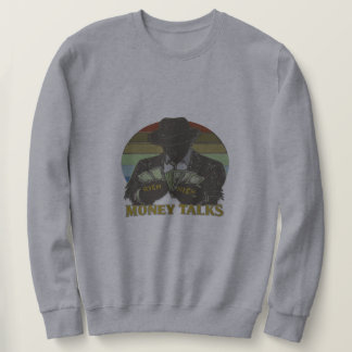 Sweatshirt Gangster comptant de l'argent