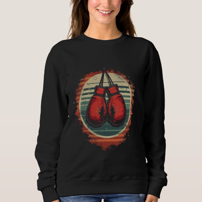 Sweatshirt Gants de Boxe Vintage (Devant)