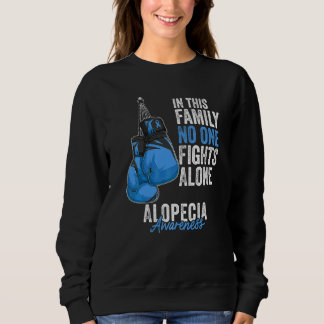 Sweatshirt Gants Mois de sensibilisation à l'alopécie Ruban B